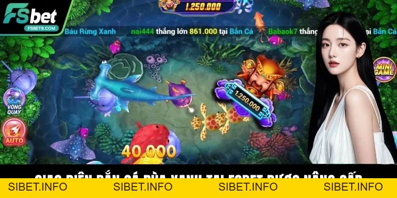 Bắn Cá Rùa Xanh – Tựa Game Biển Xanh Hot Nhất Tại Fsbet - SIBET.INFO