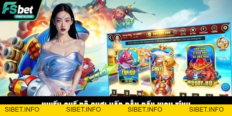 Bắn Cá Xèng Đổi Thưởng – Trải Nghiệm Săn Đỉnh Cao Fsbet - SIBET.INFO