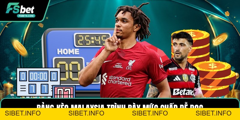 Tỷ Lệ Kèo Malaysia - Cách Đọc Kèo Bóng Đá Chính Xác - SIBET.INFO