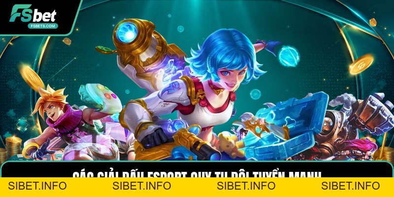 Các Giải Đấu Esport - Lịch Thi Đấu Và Cách Theo Dõi - SIBET.INFO