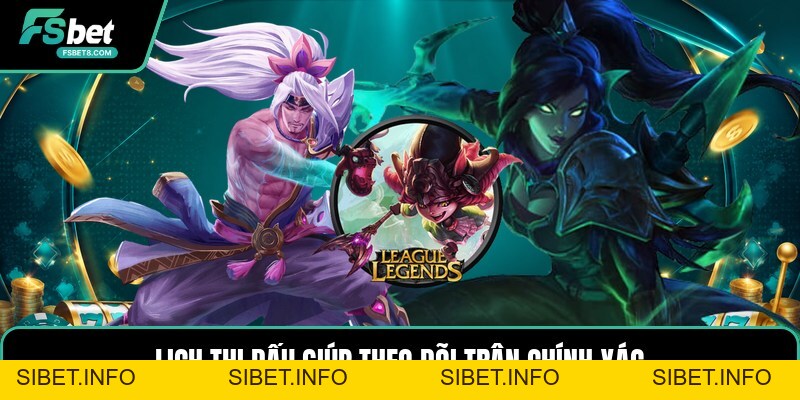 Các Giải Đấu Esport - Lịch Thi Đấu Và Cách Theo Dõi - SIBET.INFO